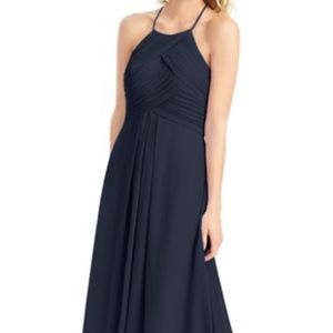 Navy Blue Bridesmaid Dress